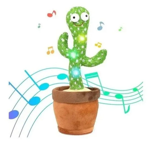 Cactus Bailarin Recargable con Musica